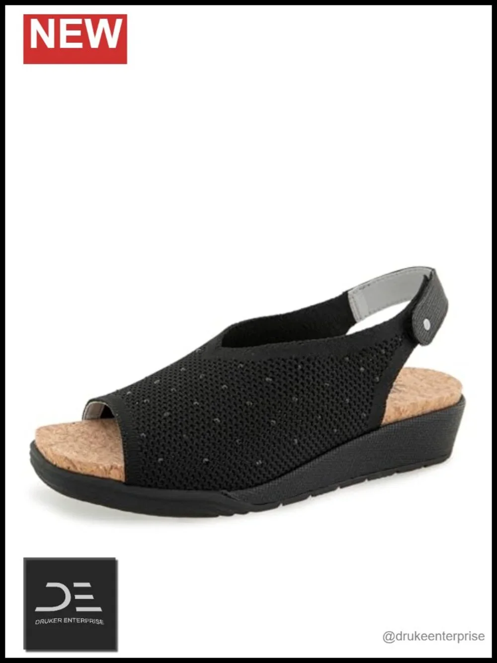 JBU Clarisse Slingback Wedge Sandal Women Casual Dressy